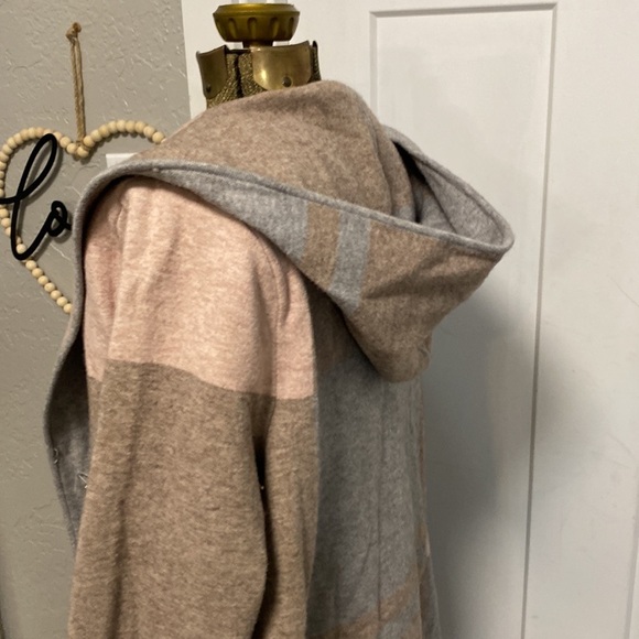 CHARTER CLUB HOODED DUSTER BRAND SIZE MEDIUM - Picture 8 of 15